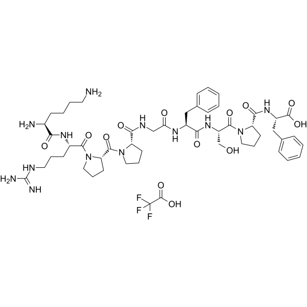 Lys-[Des-Arg9]Bradykinin TFA 2763588-90-3